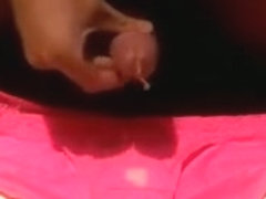 Cum in my girl's pink panty
