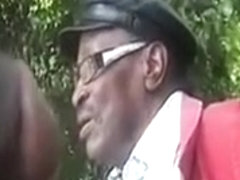 Black Guy Flashes Older Black Man