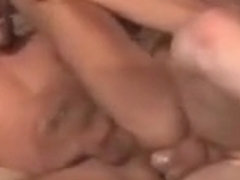 Hot gang bang of males