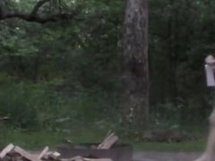 Seatless panties sissy camping by Mark Heffron