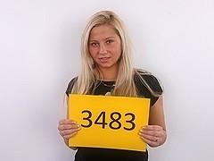 CZECH CASTING - SEXY GOLDEN-HAIRED HOTTY VERONIKA (3483)