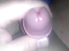 Closeup Penis Play getting Wet