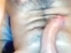 English guy with big veiny dick blows creamy load 139