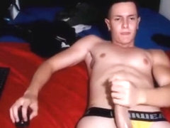 Male Stripper striptease and jerkoff
