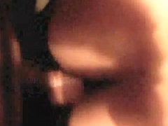 Anal fucking and consume with camera in hand