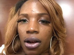 Kandi Kane in Kandi Kane Red Hot Babe - BlackTGirls