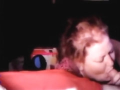 Fat Chrissy gives me a blow job