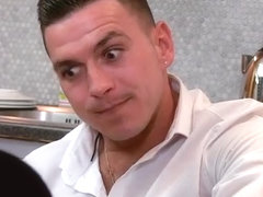 British bear facialized after anal