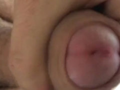 Jerkoff Big Uncut Foreskin Cum