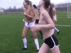 Teens Get Naked Playing Football