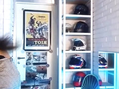 Sexy Skinny college girl Delicious Ass Fingering