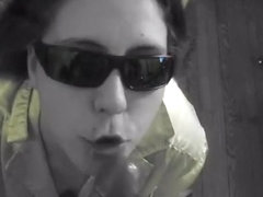 My wife having pleasure cum on her