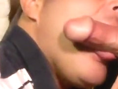 MARRIED LAD FEEDS ME A MONSTER LOAD--ALSO MUCH CUM!!