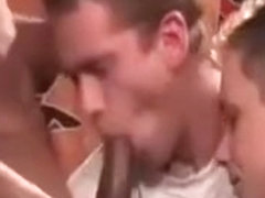 one handsomeblack and 2 cuties