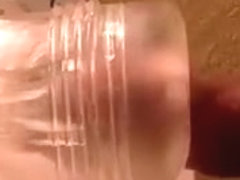 Edging My PAd Shlong with my Fleshlight!