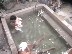 hot spring cuckold husband vouyer wife gangbang 05