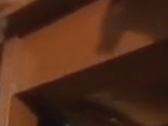 Hungarian blonde big saggy tits assfucked in barn