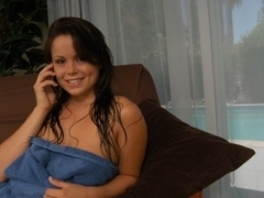 Kacie Starr gets washed and banged right away