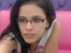 otra flaca de lentes en su cam