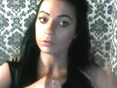 vipbrunetka with toy