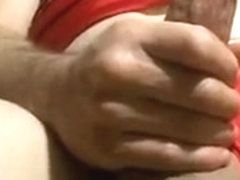 he in the barn trying to cum and dreaming bout black cocks