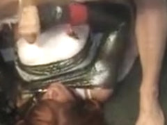 cdtrish jacking with ass plug