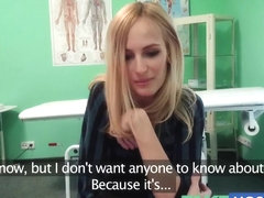 FakeHospital Slender squirting hot sexy blonde