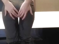 Panther farts & masturbating