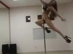 Fantastic pole dancer