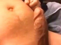 Stroking out a huge load pt.1