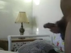 Playing with my thick cock leading to cumshot