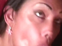 stunning tranny model enjoys a good cock