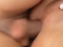 Barebacking ladyman receives creampie