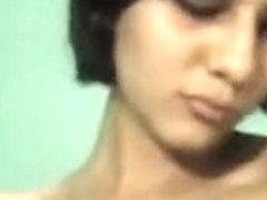 Hawt babe disrobes on cam