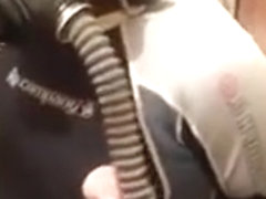 CB'd & Plugged Piss Gimp