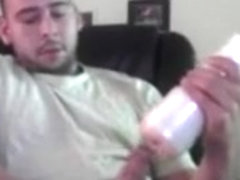Olive Cock Fucks Fleshlight Hard