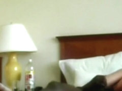 White girl cheats on her bf with a black guy in a hotel