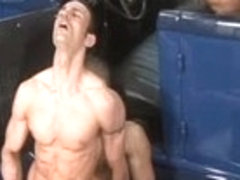 Exotic male pornstars Marko Hanson, Gino Francesco and Rogerio Mateo in fabulous tattoos, latins g.