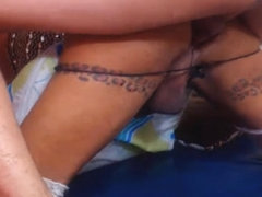 Hot and Horny Tranny Couple in Hot Anal Sex