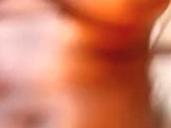 Ebony girl squirts and licks her own juice