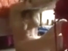 Alone in her bedroom