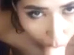 Asian Cute Lilly Loves Sucking Dildo