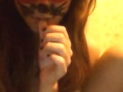 immature with Perfect Boobs Masturbates