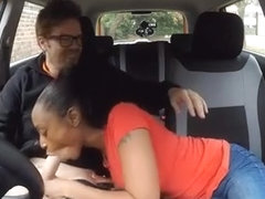 Ebony Babe Lola Marie Pounded In Her First Driving Lesson