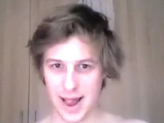 Second jerk-off and cum vid