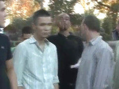 Coc ktail mixer barebacked in group