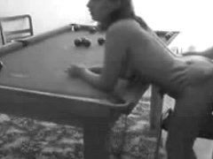 Hidden Cam Sex - Pool Table Action